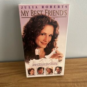 1997 SEALED MY BEST FRIENDS WEDDING JULIA ROBERTS VHS TAPE